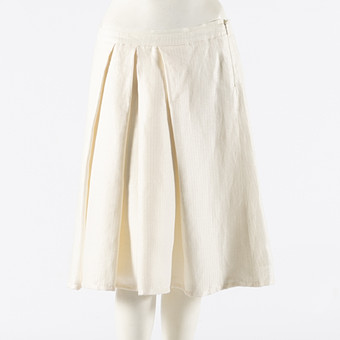 MAX MARA Sportmax, Kjol i linne, storlek 40.