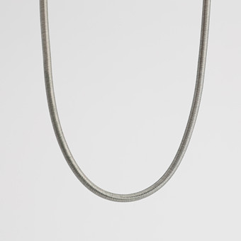OLE LYNGGAARD. Collier, sterlingsilver, tvinnad silvert...