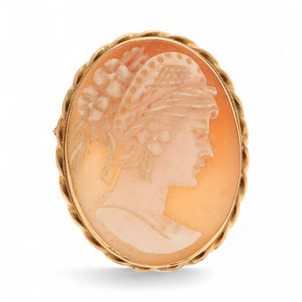 Broche - colgante con camafeo, de pr...
