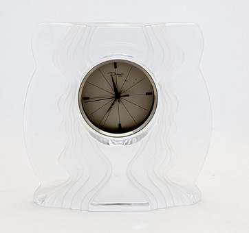DAUM FRÈRES. Reloj de sobremesa.