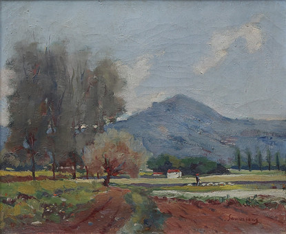 RAMÓN SANVICENS. Paisaje.