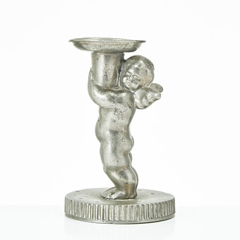 NILS  FOUGSTEDT. Ljusstake, Firma Svenskt Tenn, tenn, S...