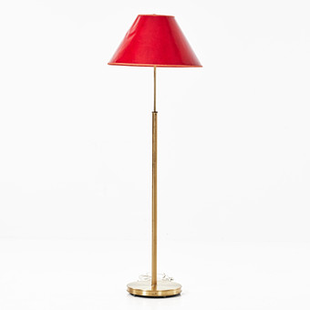 JOSEF FRANK. Golvlampa, Firma Svenskt Tenn, mässing, mo...