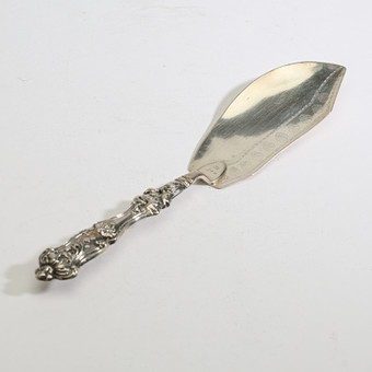 CARL TENGSTEDT (VERKSAM 1819-1862). Fiskspade, silver, ...