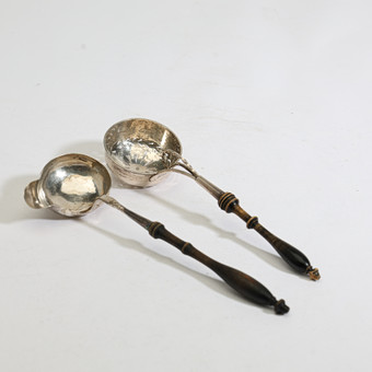 SÅSSLEV & STRÖARE, silver, 1871 respektive 1825.