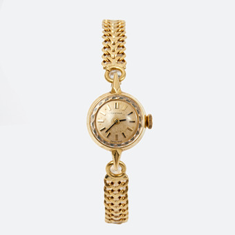 ARMBANDSUR, Certina, 18 k guld boett samt armband, manu...