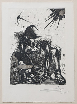 SALVADOR DALÍ. Segismundo encadenado...