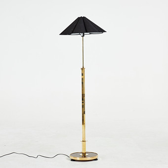 GOLVLAMPA, 1900-talets andra hälft, stomme i metall sam...