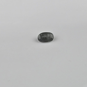 2.14 ct SIAM Greyish Blue Sapphire GFCO Swiss Certified.