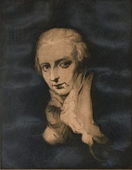 AXEL TALLBERG. ”Carl Michael Bellman”, signerad, etsning.