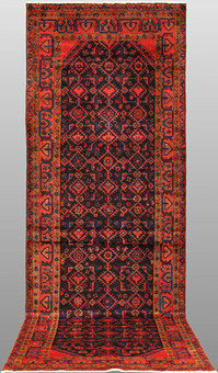 ORIENTMATTA. Hamadan gallerimodell, 400 x 120 cm.