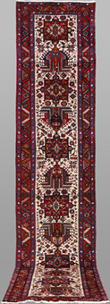 ORIENTMATTA. Äldre Garadje gallerimodell, 443 x 91 cm.