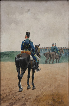 SPANISH SCHOOL, LATE 19TH CENTURY. Horsemen.