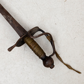VÄRJA, svensk, sannolikt komissvärja, 1600-talets andra hälft.