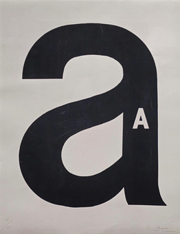 JOAN BROSSA. "Poema visual I Poema visual II".