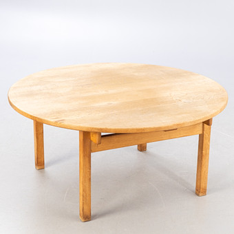 KURT ØSTERVIG (1912-1986). KP Møbler. Stolik kawowy, litego dębu. Dania, Mid Century.