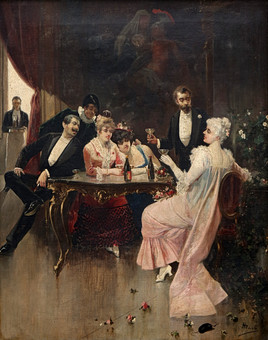 MANUEL PICOLO LÓPEZ. Interior scene.
