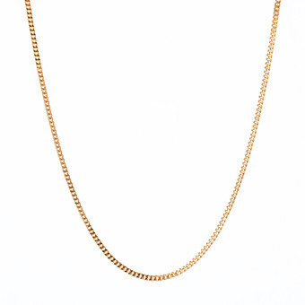 HALSKEDJA, 18K guld, Balestra, Italien.