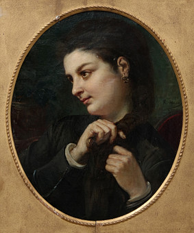 RAMON MARTÍ ALSINA. A young woman.