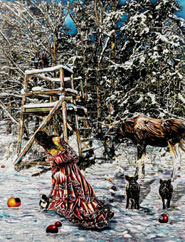 CAROLINE AF UGGLAS (född 1972), "Jakten på sanningen", signerad och numrerad 85/250, giclée.