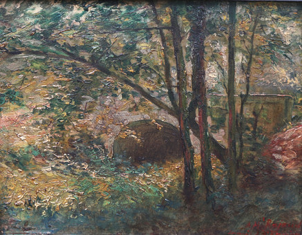 PROBABLY FRENCH SCHOOL, LATE 19TH CENTURY. Landscape.