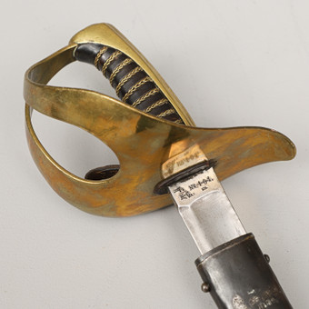 SABEL, m/1854-1912, för kavalleritet.