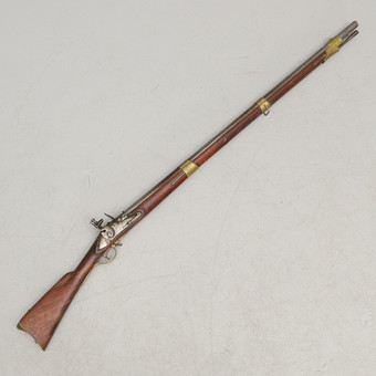 FLINTLÅSGEVÄR, svenskt, m/1815 reparationsmodell.
