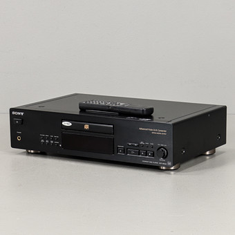 SONY CDP-XB630 QS CD-spelare, omkring år 2000.