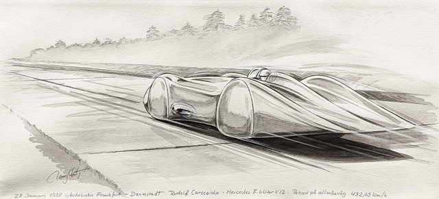 RONY LUTZ. MERCEDES. Original.