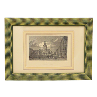 WILLIAM TOMBLESON, "MANHEIM", HISTORIC CITY VIEW, 19TH CENTURY.