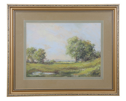 B FINN (BRITISH, 20TH CENTURY) LANDSCAPE.