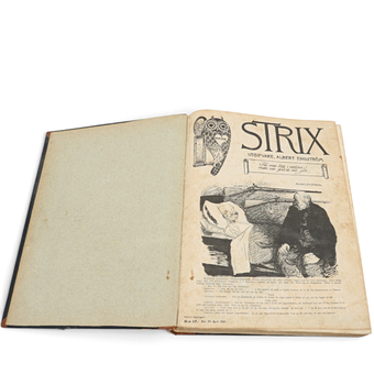 ALBERT ENGSTRÖM. Strix, inbundna, Femte årgången: nr 17, 1901 - nr 26, 1904.