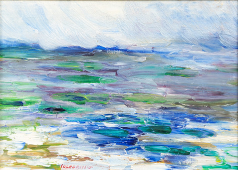 JOHNY COLEBRING (1920-2003). Landskap, olja på duk, signerad Colebring.