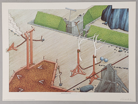 SIVERT LINDBLOM. "REKONSTRUKTION", OFFSETTRYCK.