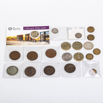 RANGE OF GB COINS.