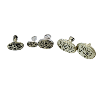 ANTIKA SIGILL STÄMPLAR. Delvis Silver.