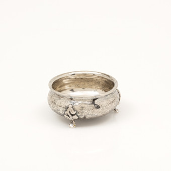 SOCKERSKÅL, Silver, Danmark, 1855.