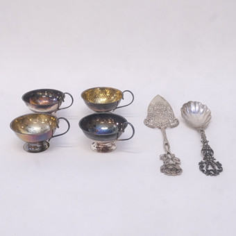 6 DELAR SILVER.