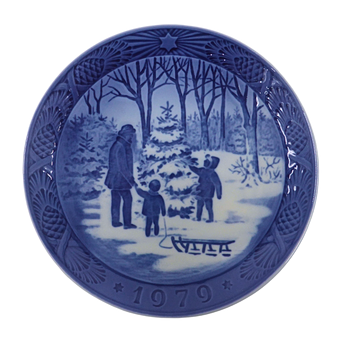 1979 ROYAL COPENHAGEN WEIHNACHTSTELLER.
