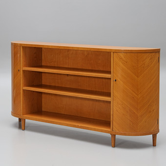SIDEBOARD, fanérad alm, 1940-tal.
