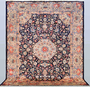 MATTA. Figural Kashmar, 375 x 288 cm.