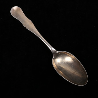 SKED, silver, Jeremias Wallbom, Uddevalla 1790, vikt 55 gram.