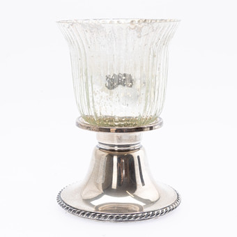 JACOB GRIMMINGER. Windlichter, Silber, Schwäbisch Gmünd, 2 Hälfte 20. Jh.