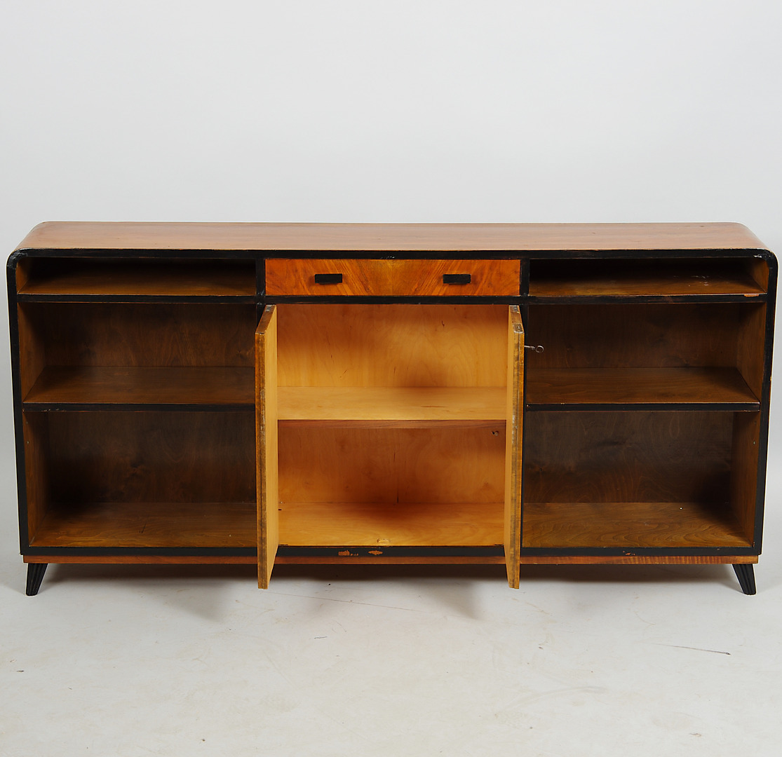 Bilder för 308192 BOKHYLLA, mahogny med svärtade detaljer, Art Deco Auctionet Bilder för 308192 BOKHYLLA, mahogny med svärtade detaljer, Art Deco Auctionet