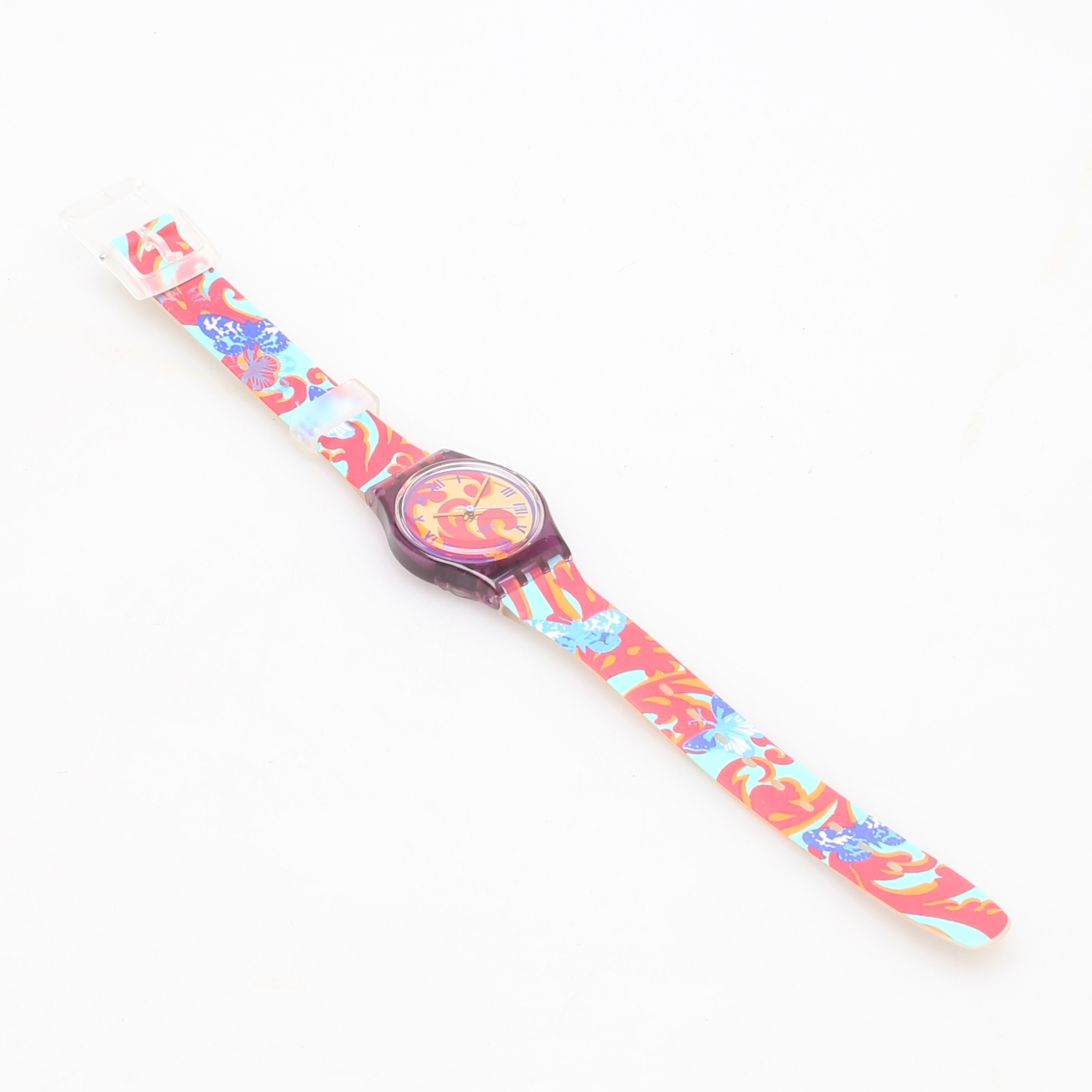 Swatch Watch - LV102 - FLEUR DE LYS Swatch Lady FLEUR DE LEYS LV102 (1992) main image 2