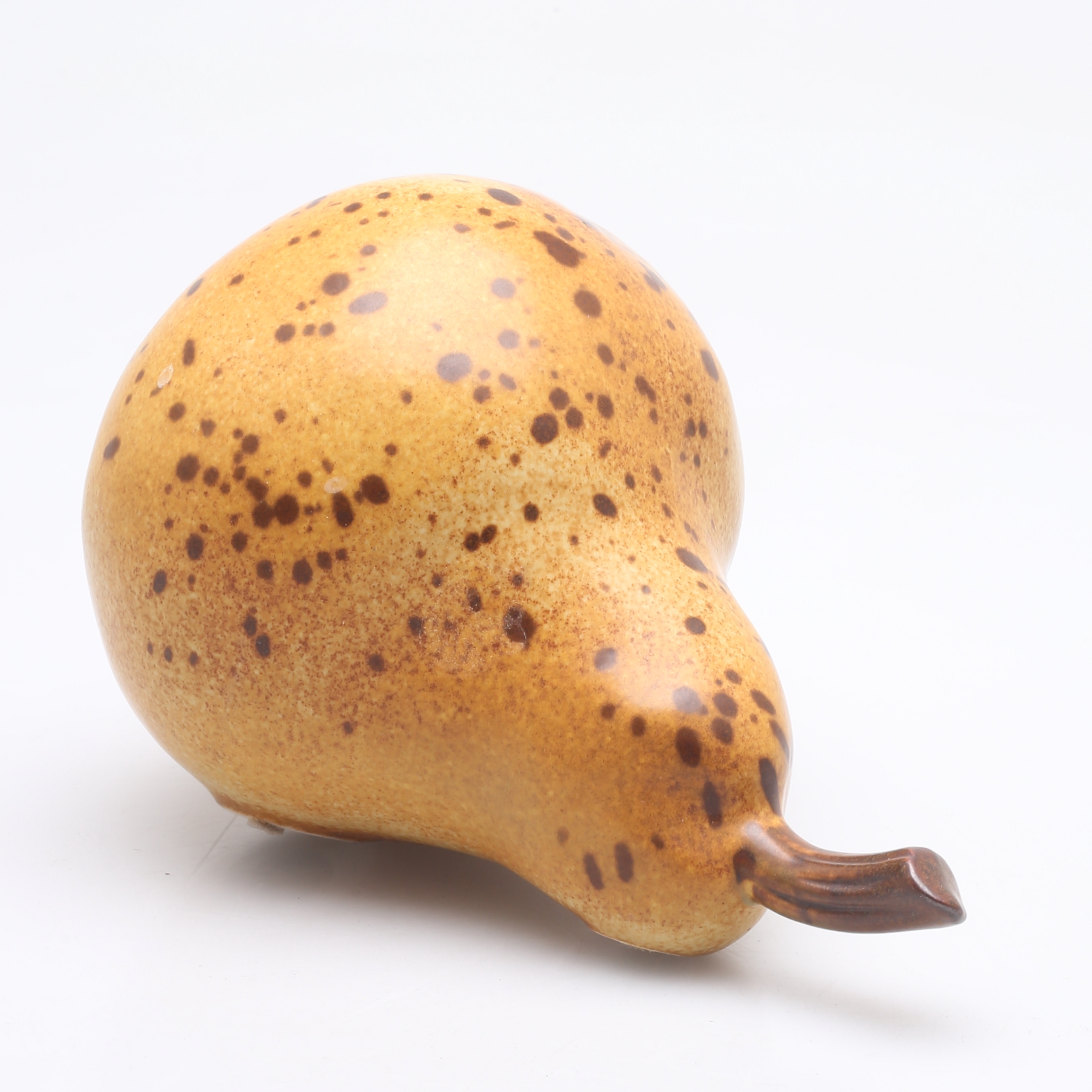 Kerstin Hornlund Figurine Porcelain Pear Rorstrand Signed Kh Ceramics Porcelain European Auctionet