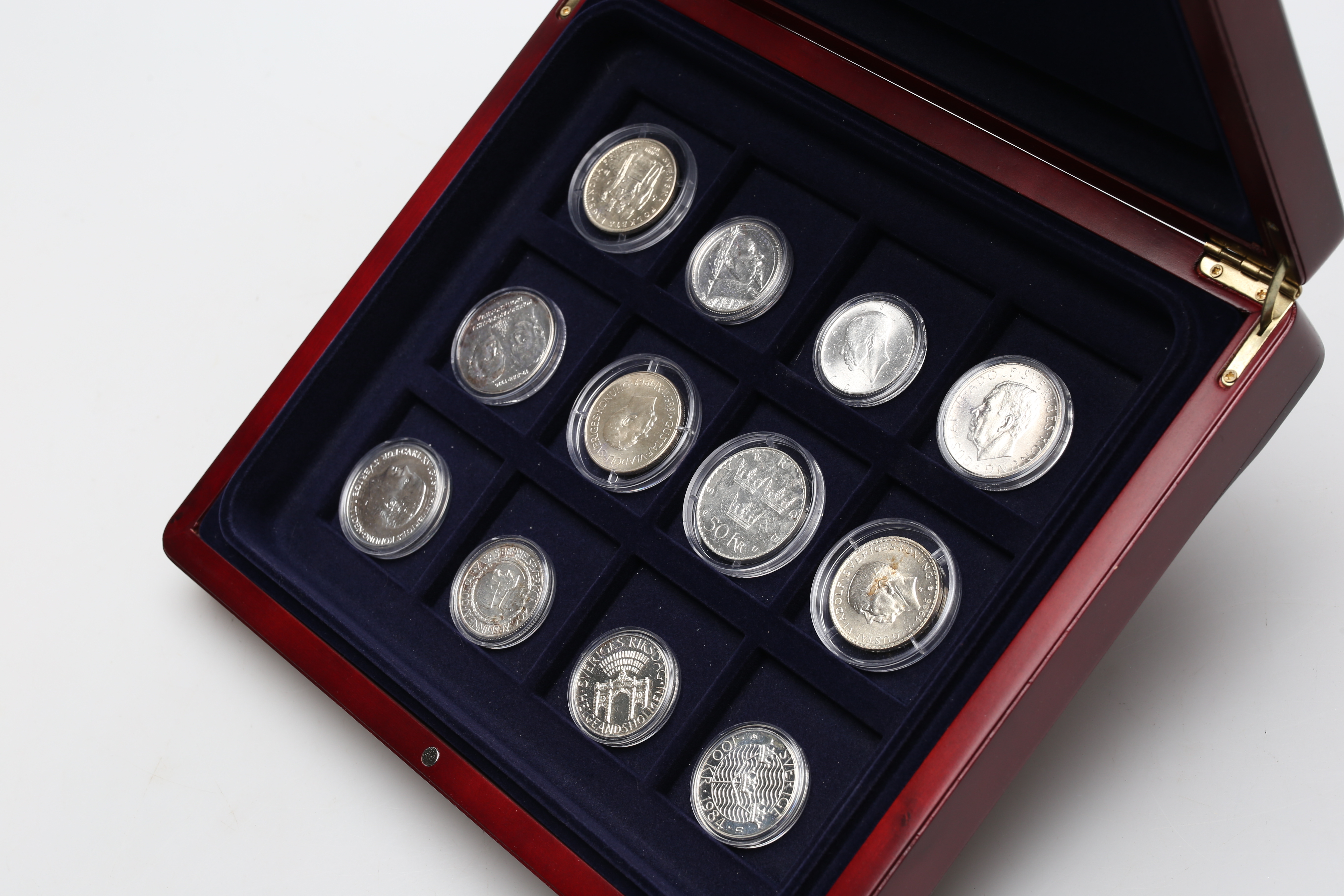 Images For 1086617 COINS 12 Pcs Silver Sweden s Official Silver 