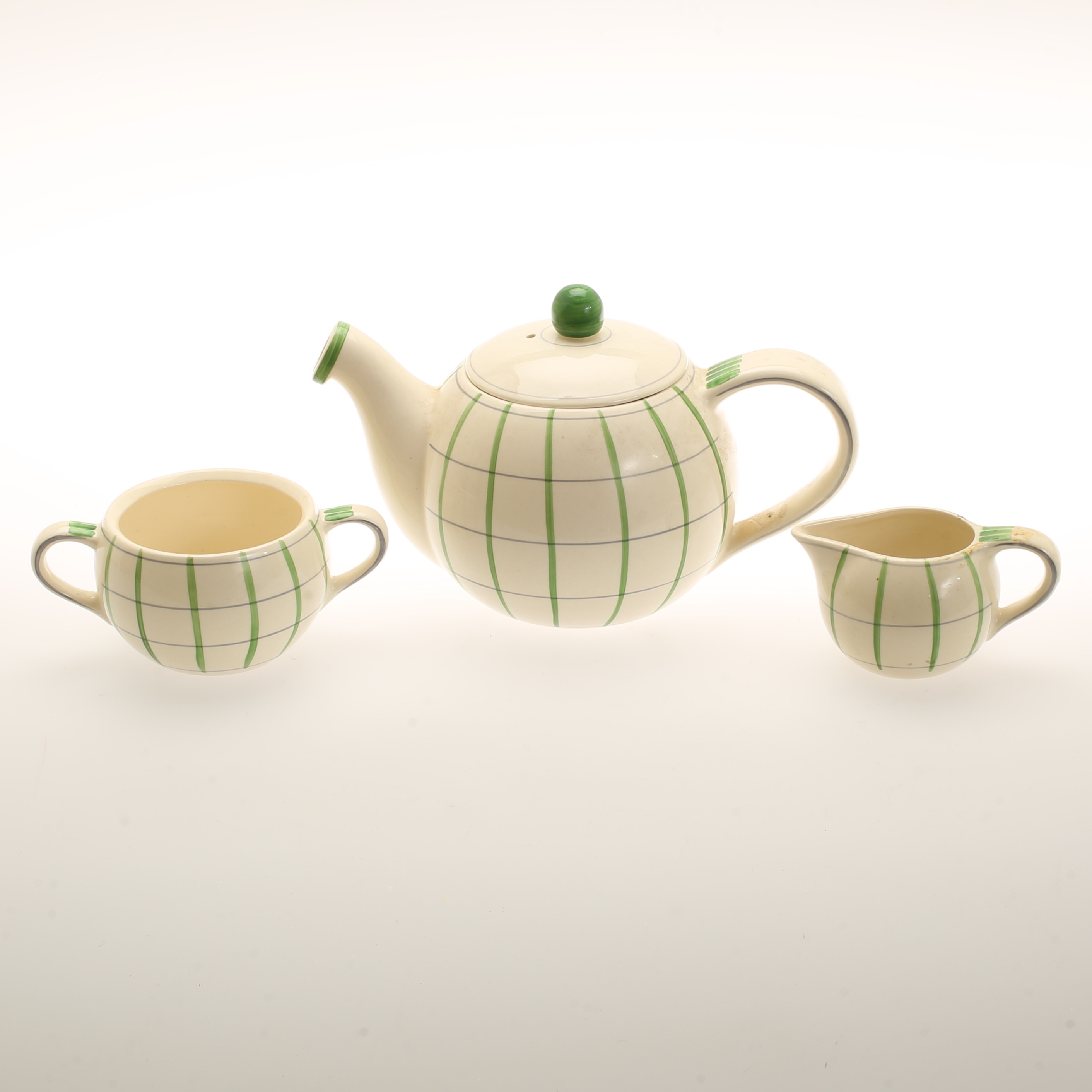 Images for 1092197. TEA SET PARTS, 25 parts, flintware, "Spaljé