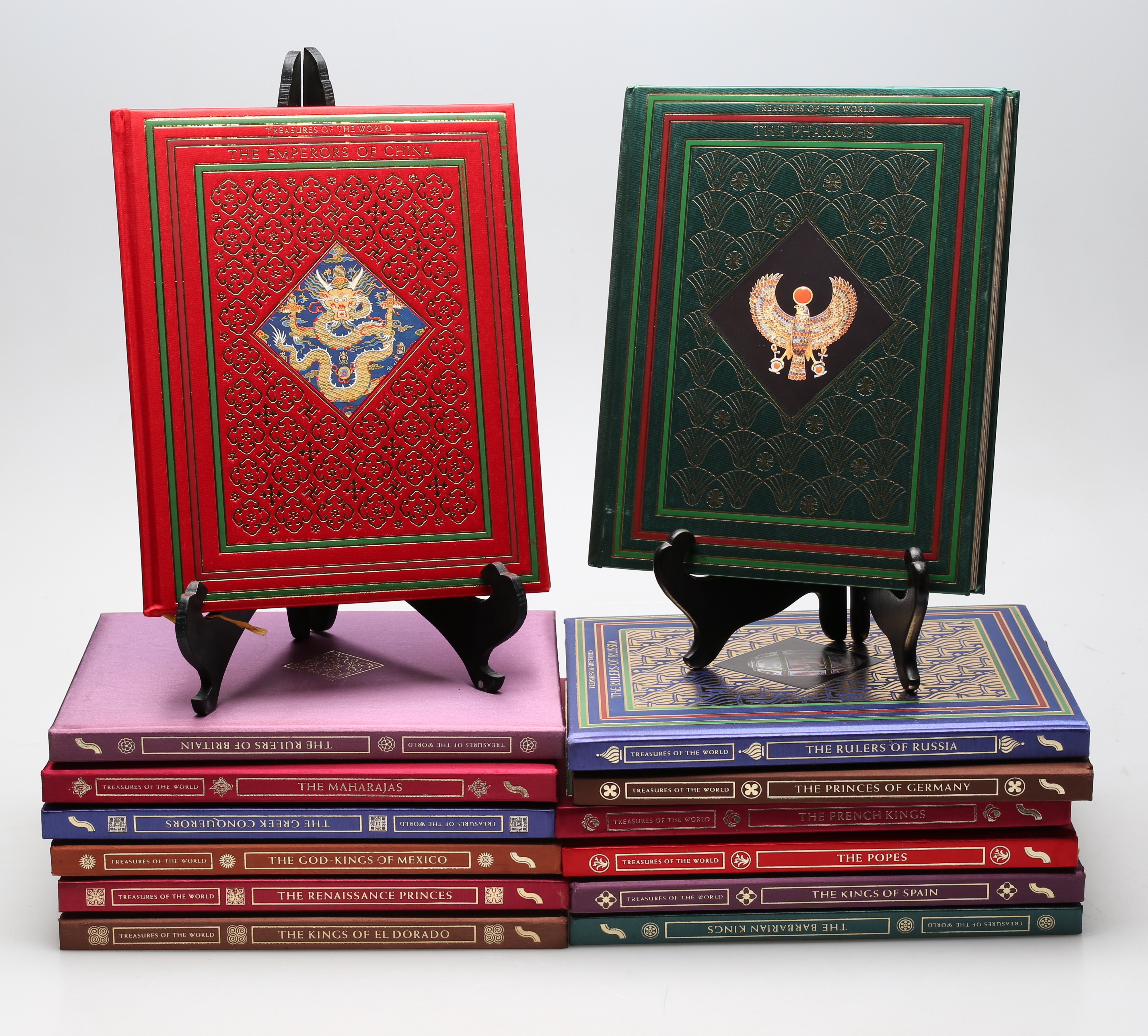Books 14 Pcs The Treasures Of The World Books Maps Manuscripts Auctionet