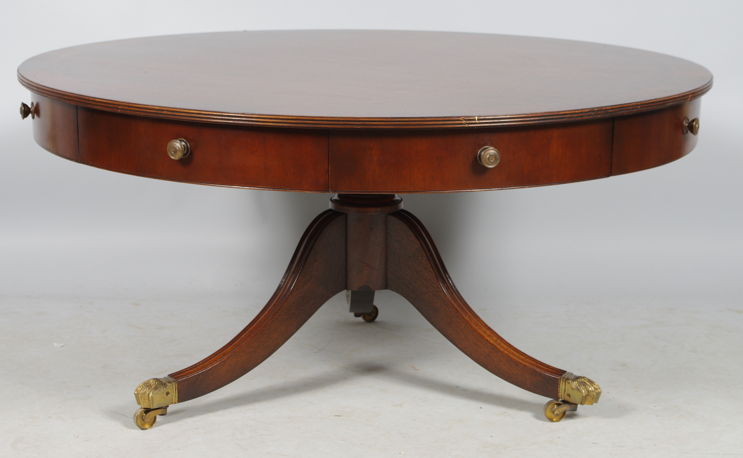 Soffbord med lÃ
dor, mahogny, engelsk stil. möbler bord auctionet